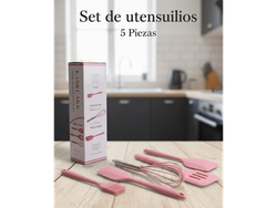 Set de utencillos x 5 piezas