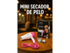 Mini secador de pelo
