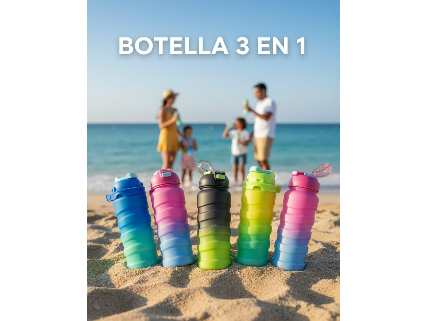 Botellas 3 en 1