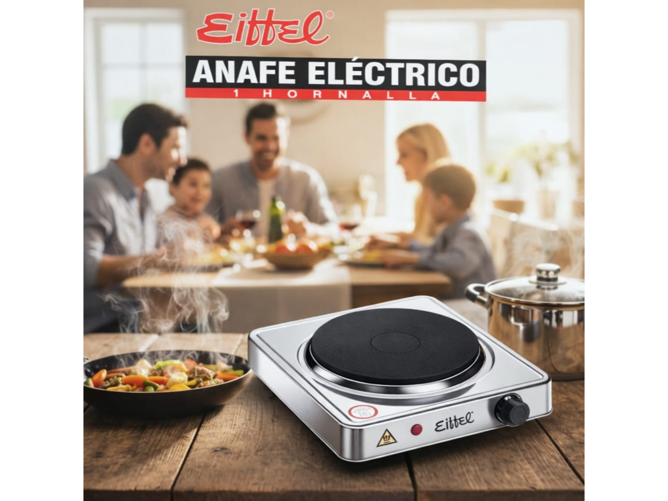 Anafe electrico 1 hornalla