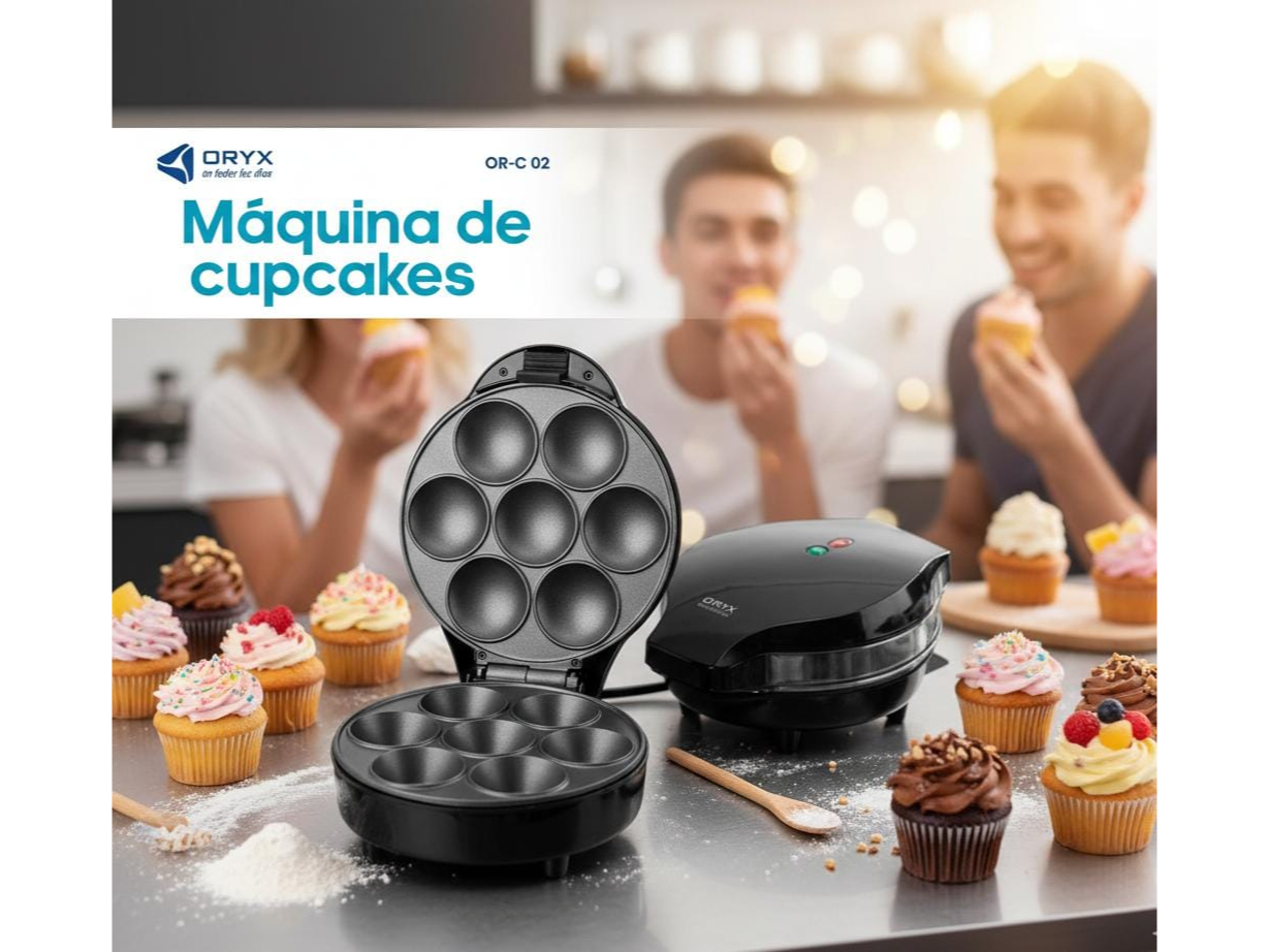 Maquina cupcakes oryx
