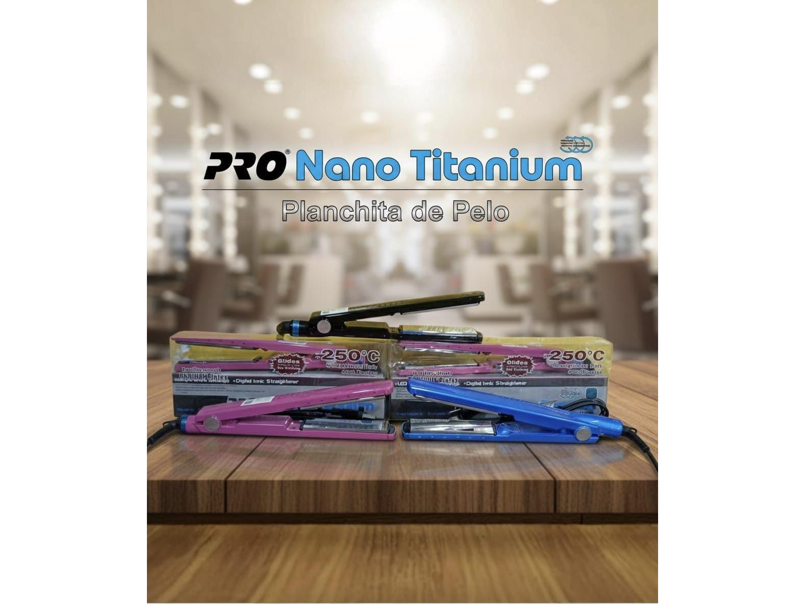 Planchita nano titanium