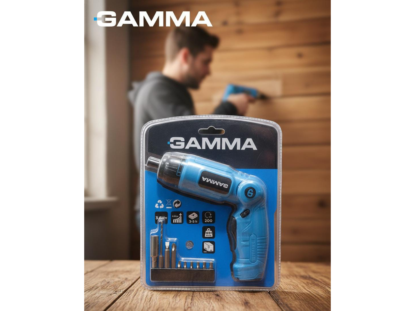 Destornillador inalámbrico gamma