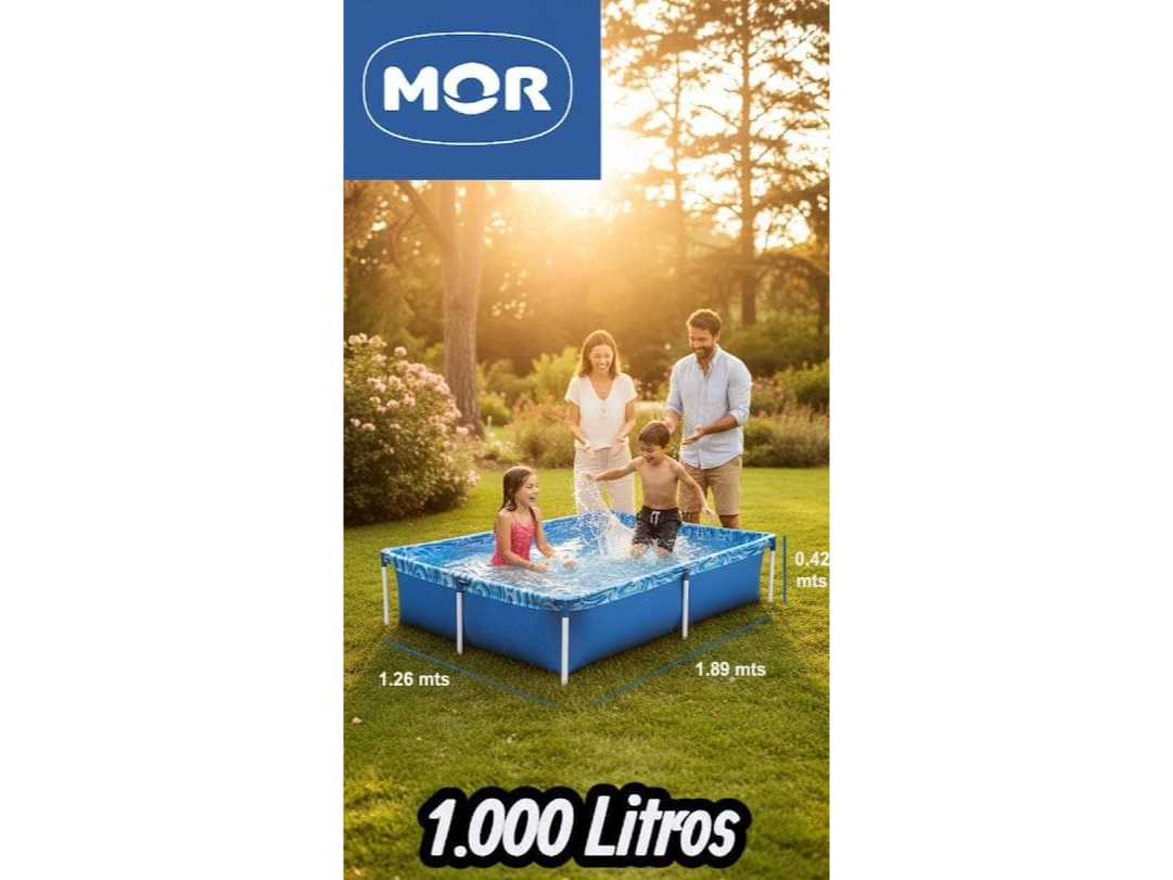 Pileta mor 1000 litros