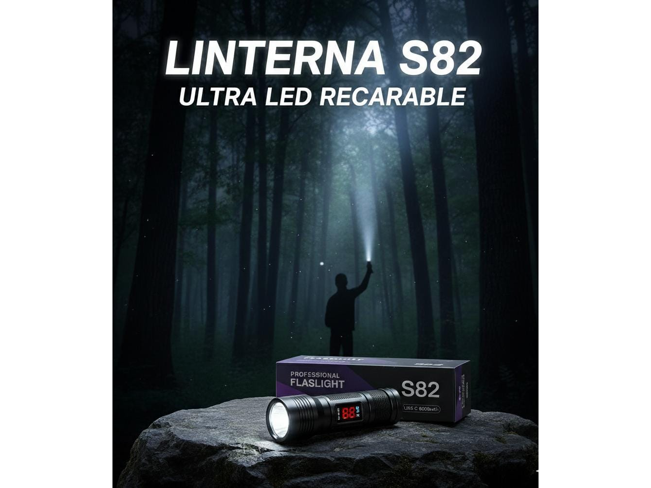 Linterna ultra led