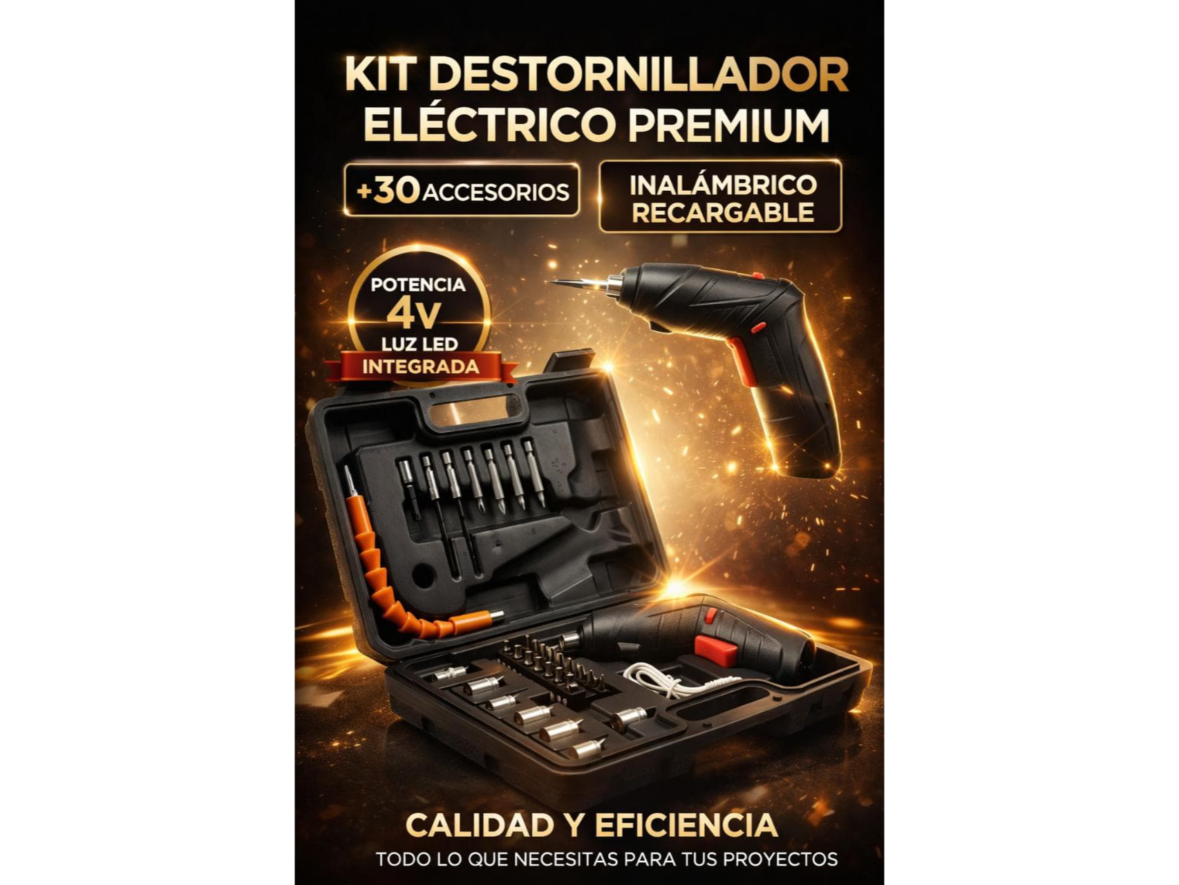 Set de destornillador electrico