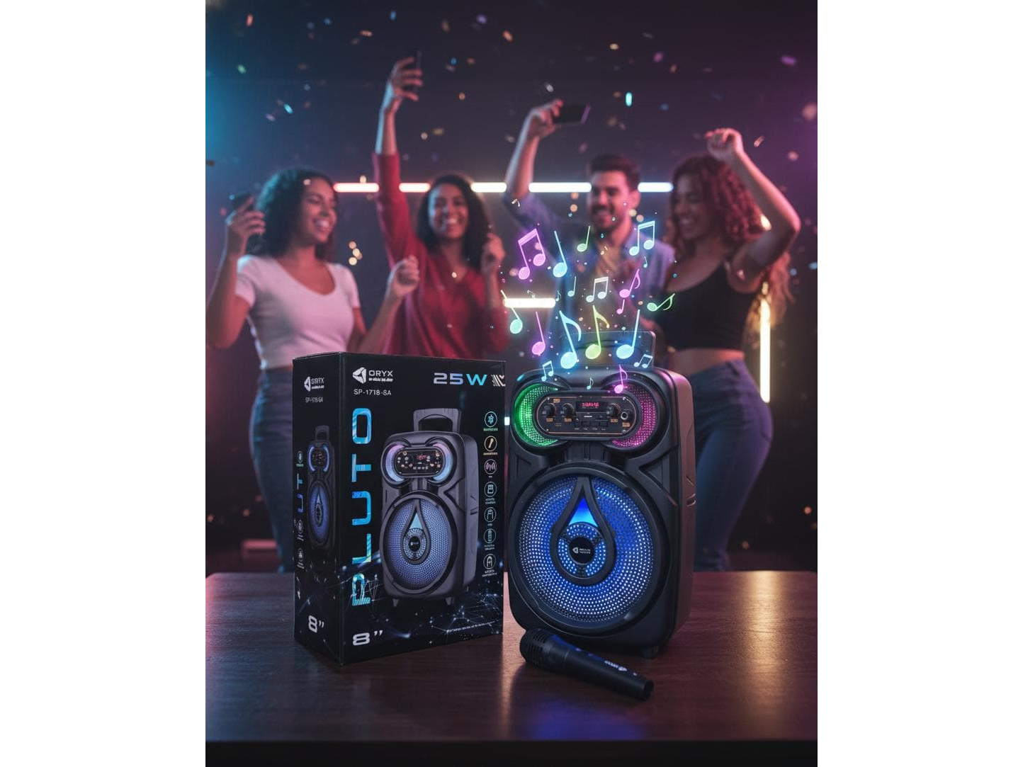 Parlante oryx 8" 25w