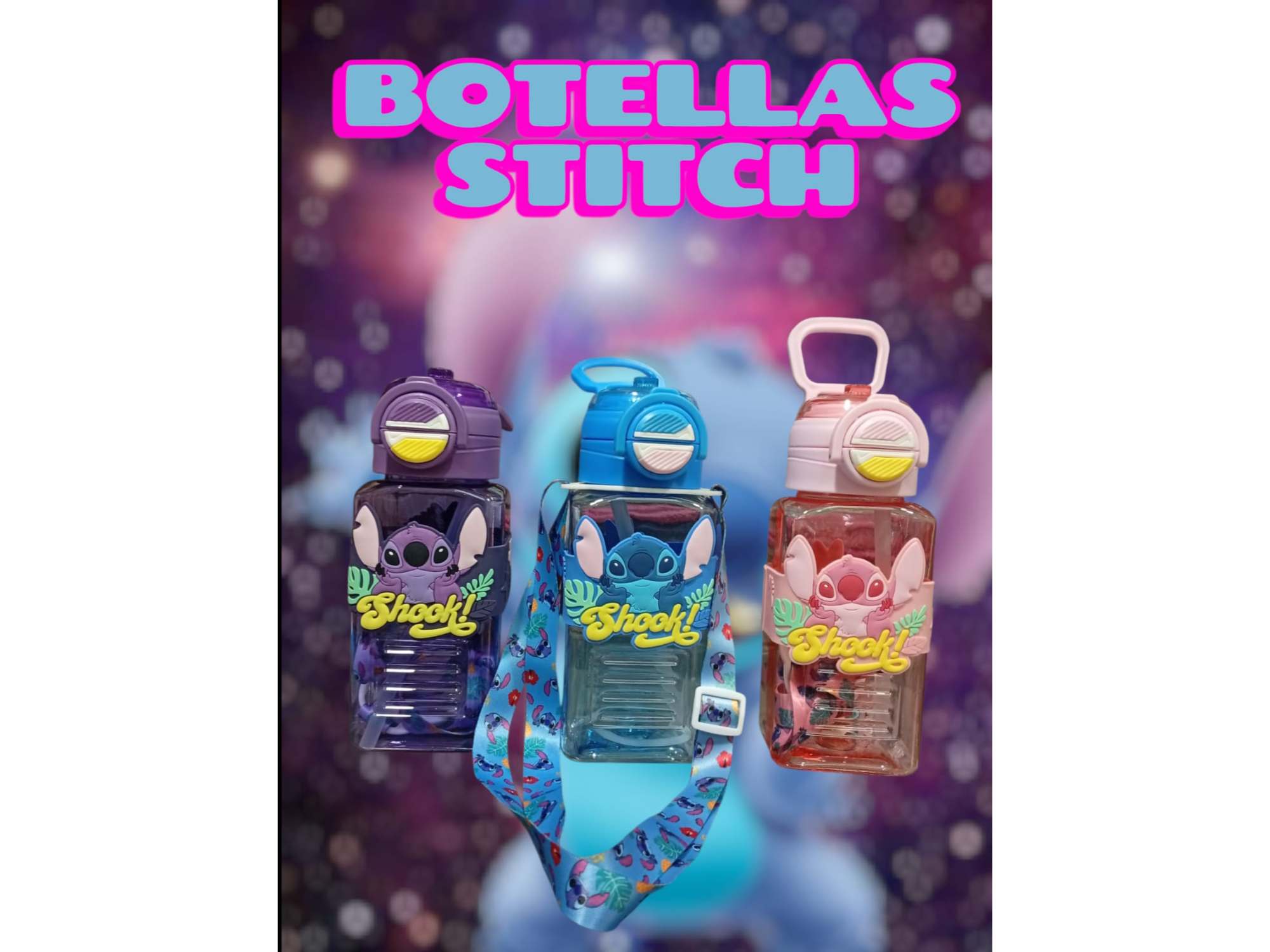 Botellas stitch