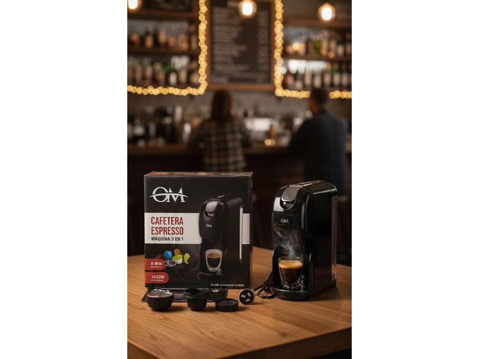 Cafetera expresso Om
