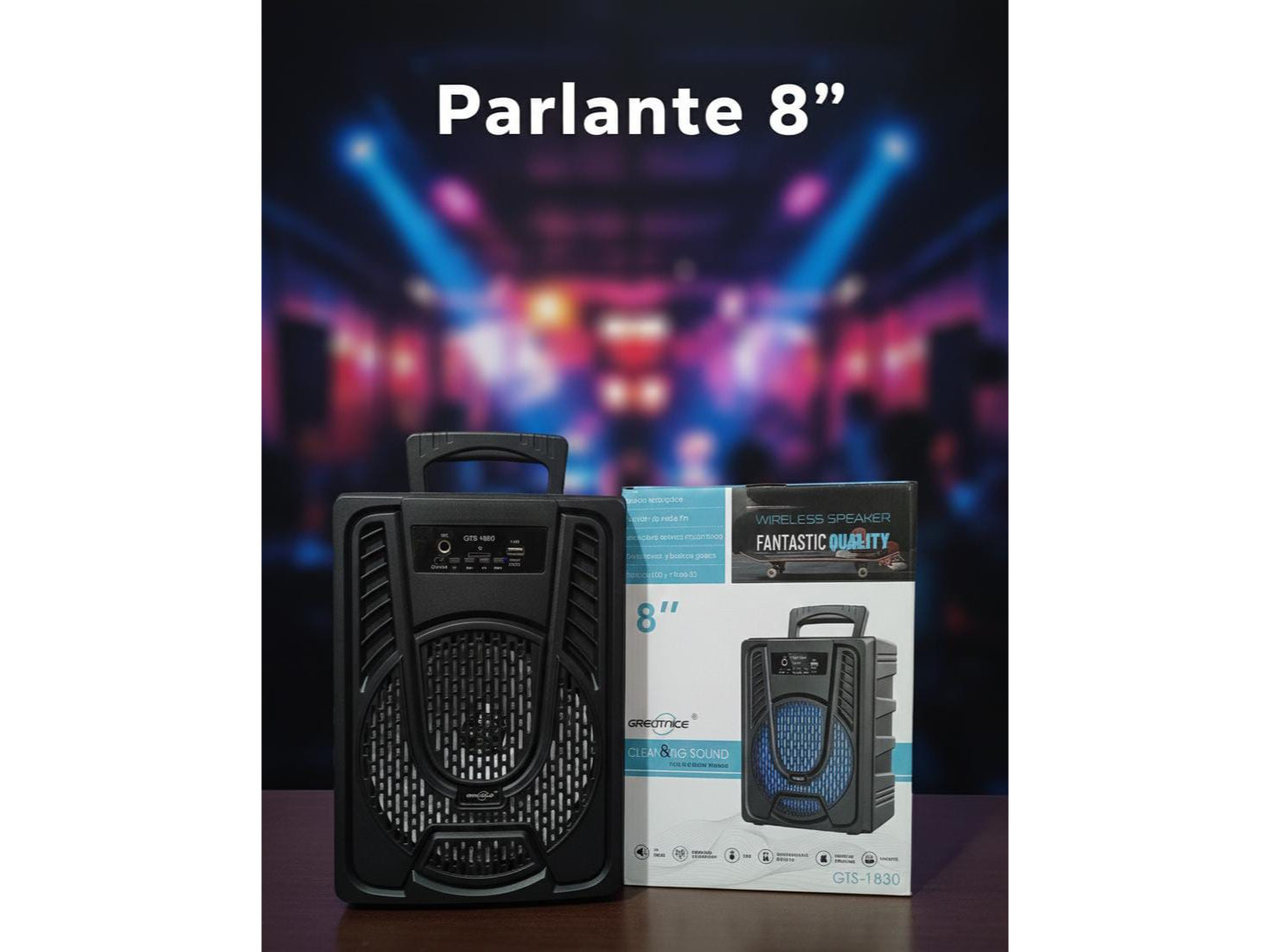 Parlante 8"