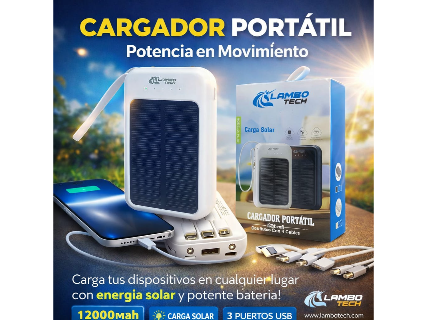 Cargador portatil