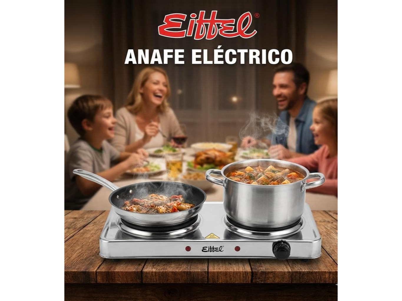Anafe electrico 2 hornallas