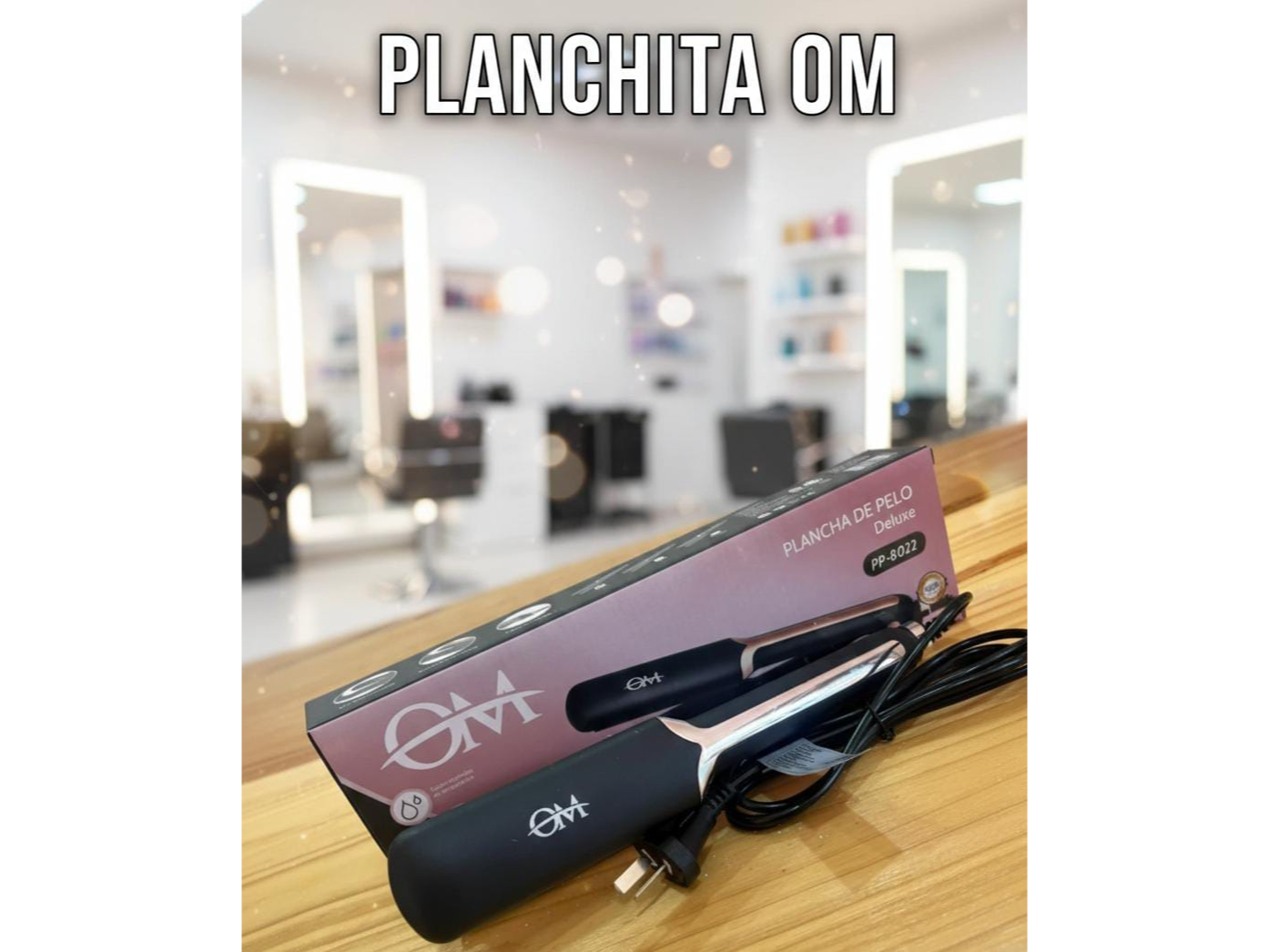 Planchita de pelo om
