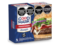 Hamburguesa Good Mark Tradicional x 4 unidades 320g
