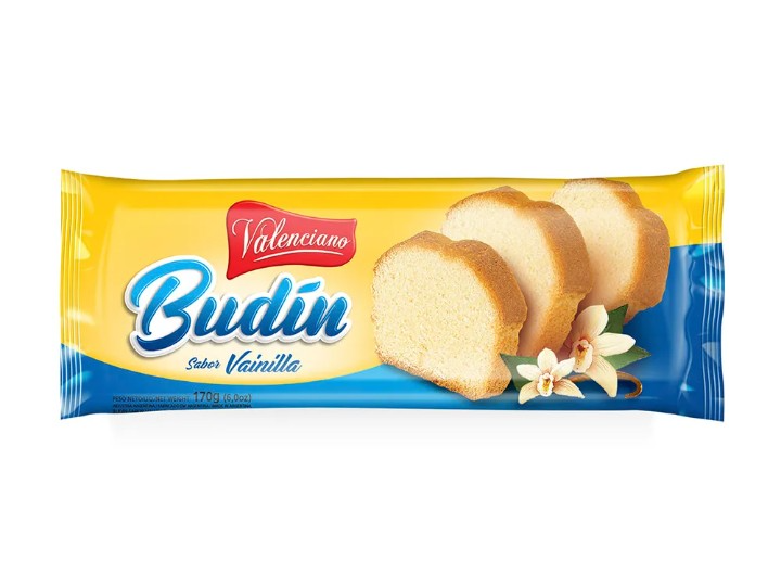 Budín sabor Vainilla Valenciano 170g