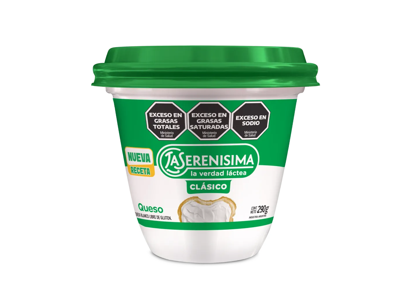 Queso Clásico descremado La serenisima 290g