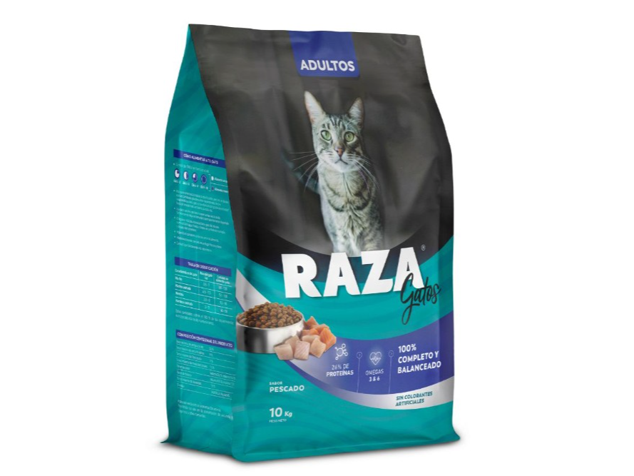 Alimentos para Gatos Raza 1kg