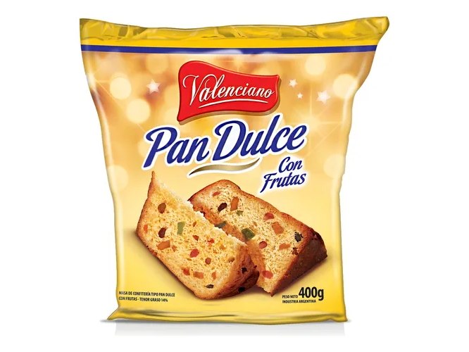 Pan dulce con Frutas Valenciano 400g