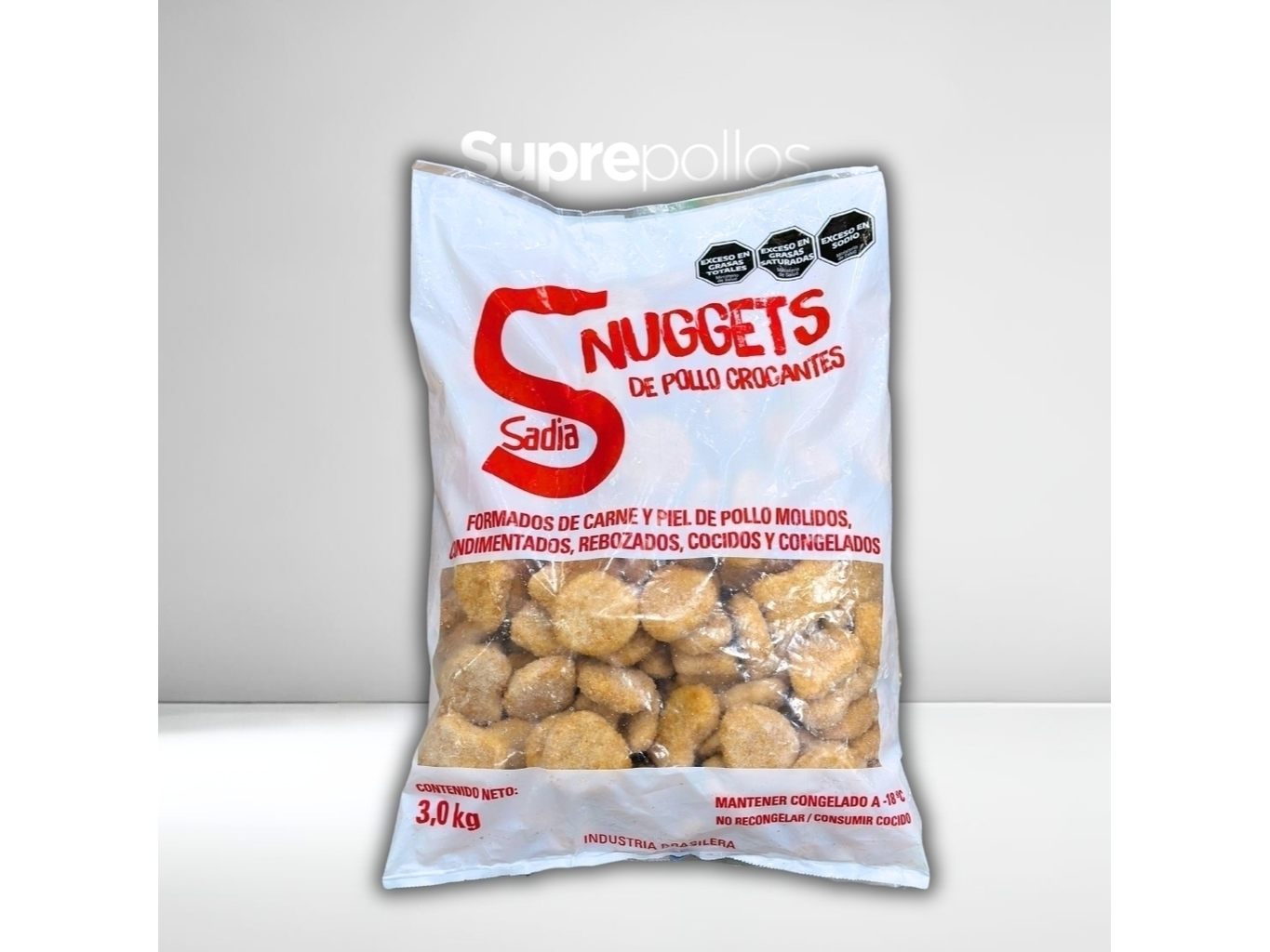 Patitas Nuggets Sadia el 1kg