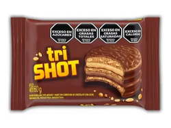 Alfajor Tri Shot 60g