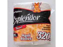 Papel Higienico Esplendor 4 rollos por 80 mts