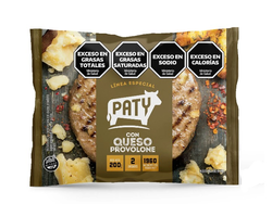 Hamburguesa Paty con Queso Provoleta x 2 unidades 200g
