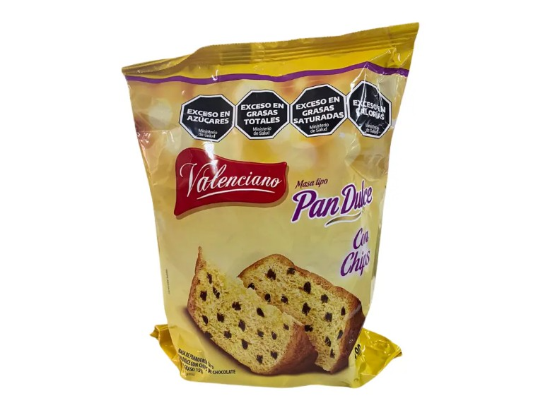 Pan dulce con Chips Valenciano 400g