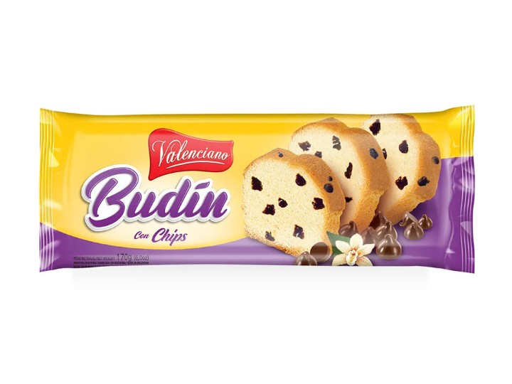 Budín con Chips Valenciano 170g