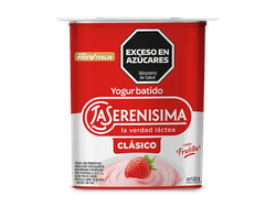Yogur Firme Clásico sabor frutilla La Serenisima 120g