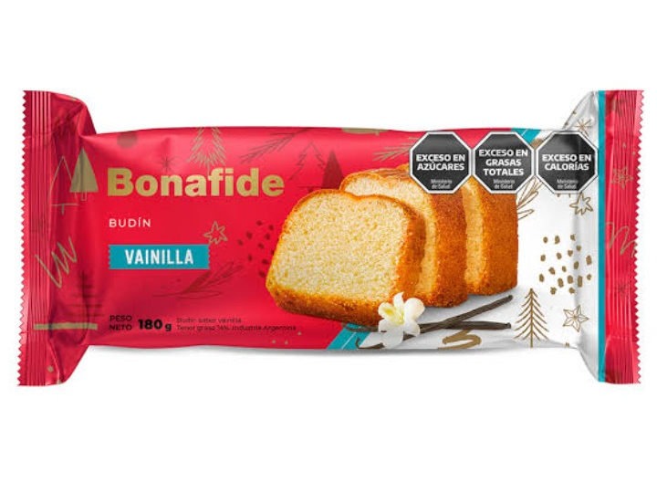 Budín Vainilla Bonafide 180g