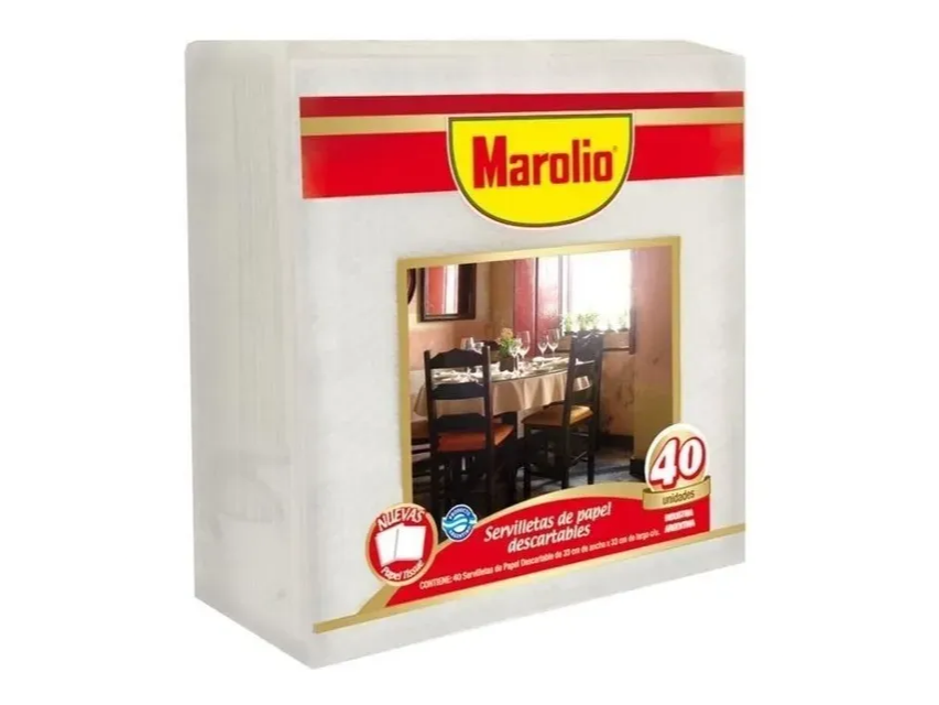 Servilletas de papel Marolio por 40 unidades