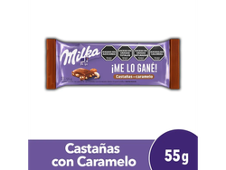 Milka Castañas con Caramelo 55g