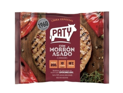 Hamburguesa Paty con Morrón Asado x 2 unidades 200g