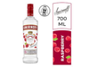 Vodka Smirnoff sabor Frambuesa 700ml