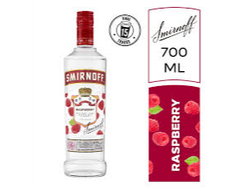 Vodka Smirnoff sabor Frambuesa 700ml