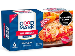 Milanesa de Soja Good Mark x 4 unidades 340g