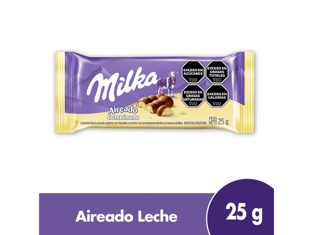 Milka Aireado Combinado 25g