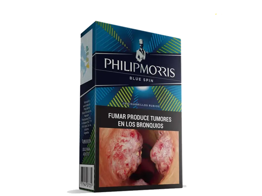 Philipmorris box blue spin x20
