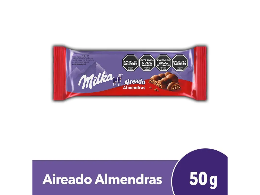 Milka Aireado Almendra 50g