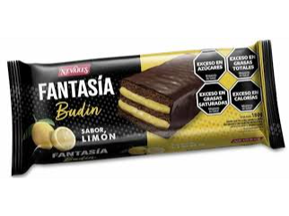 Budín fantasia sabor Limón Nevares 180g