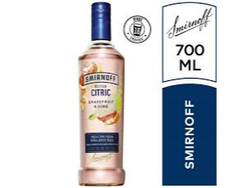 Vodka Smirnoff sabor Citric y Pomelo 700ml