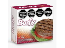 Hamburguesa Barfy x 4 unidades 276g