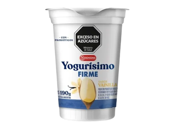 Yogur Firme sabor vainilla con probióticos Yogurisimo 190g