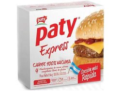 Hamburguesa paty x 4 unidades 276g
