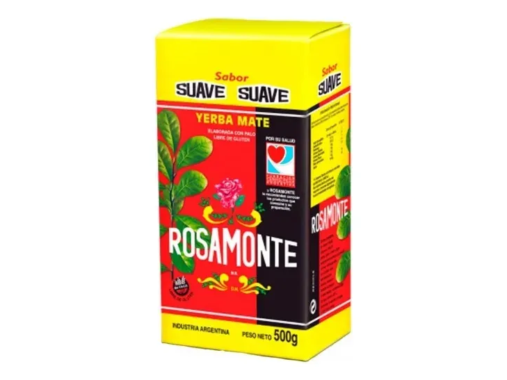 Yerba Mate Rosamonte Suave 500g