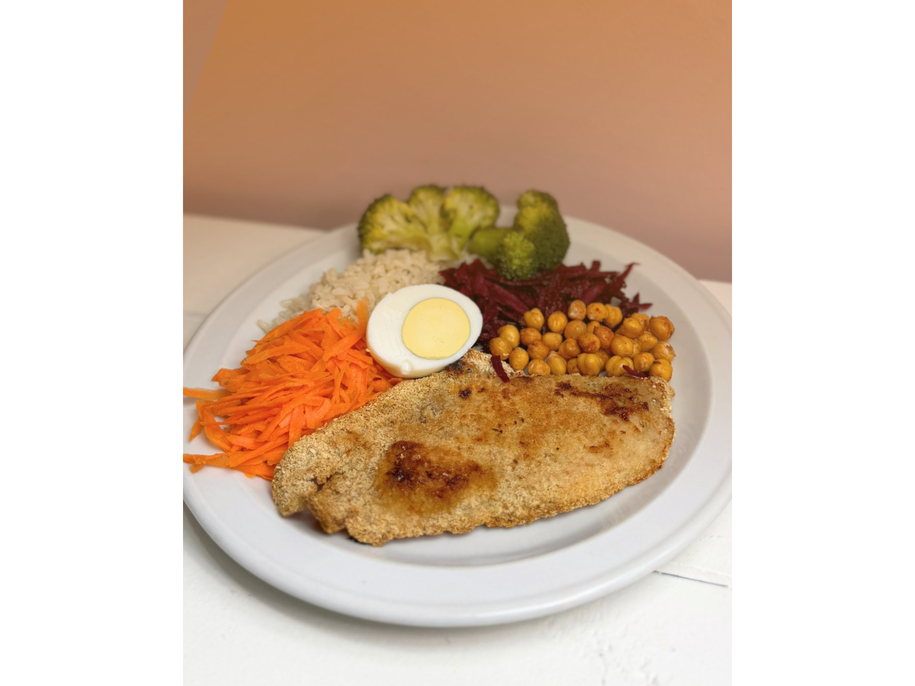 Milanesa de Pollo + Ensalada