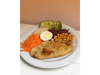 Milanesa de Pollo + Ensalada