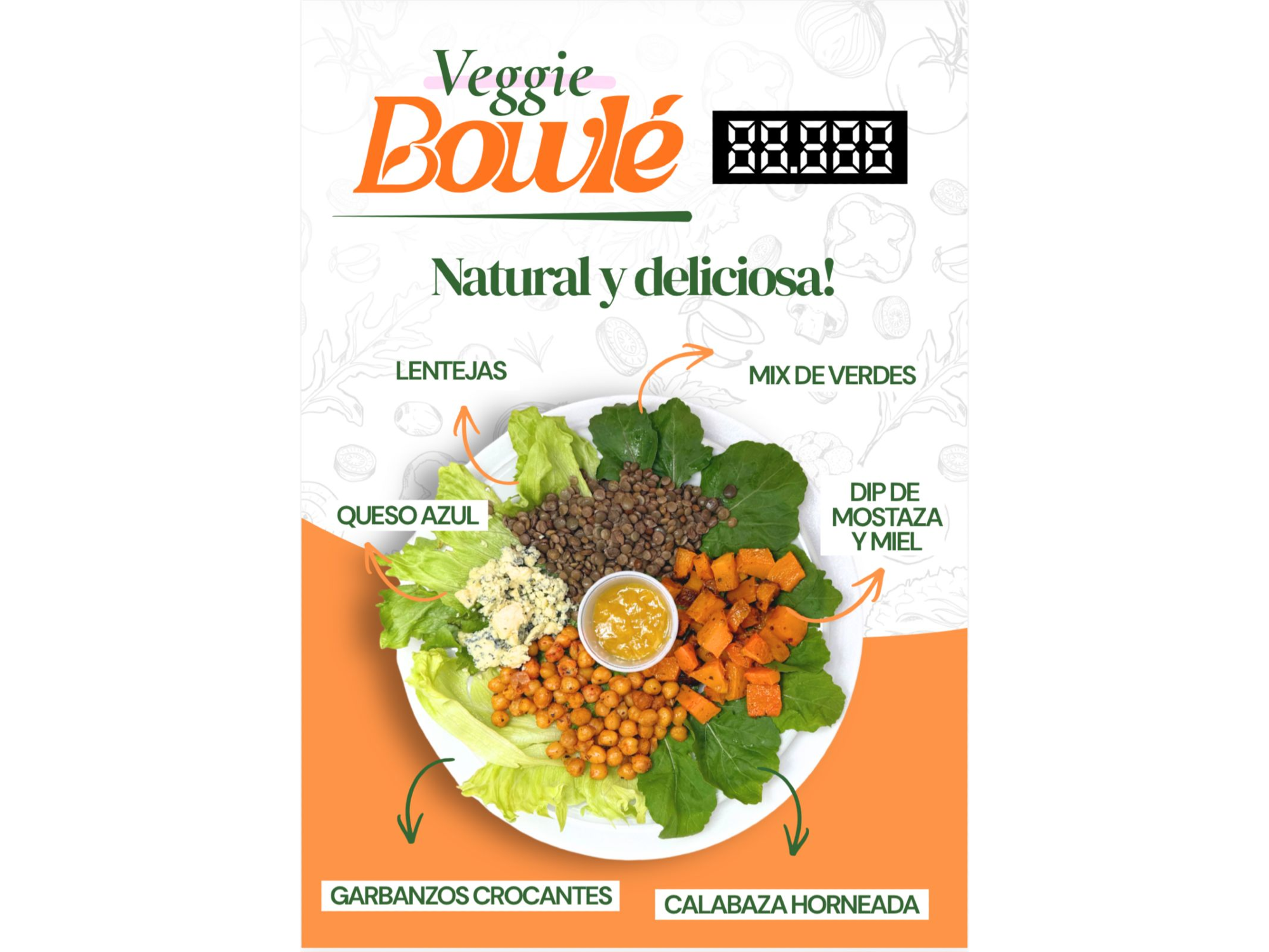 Ensalada Veggie.