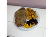 Milanesa de Carne + Ensalada + Papas