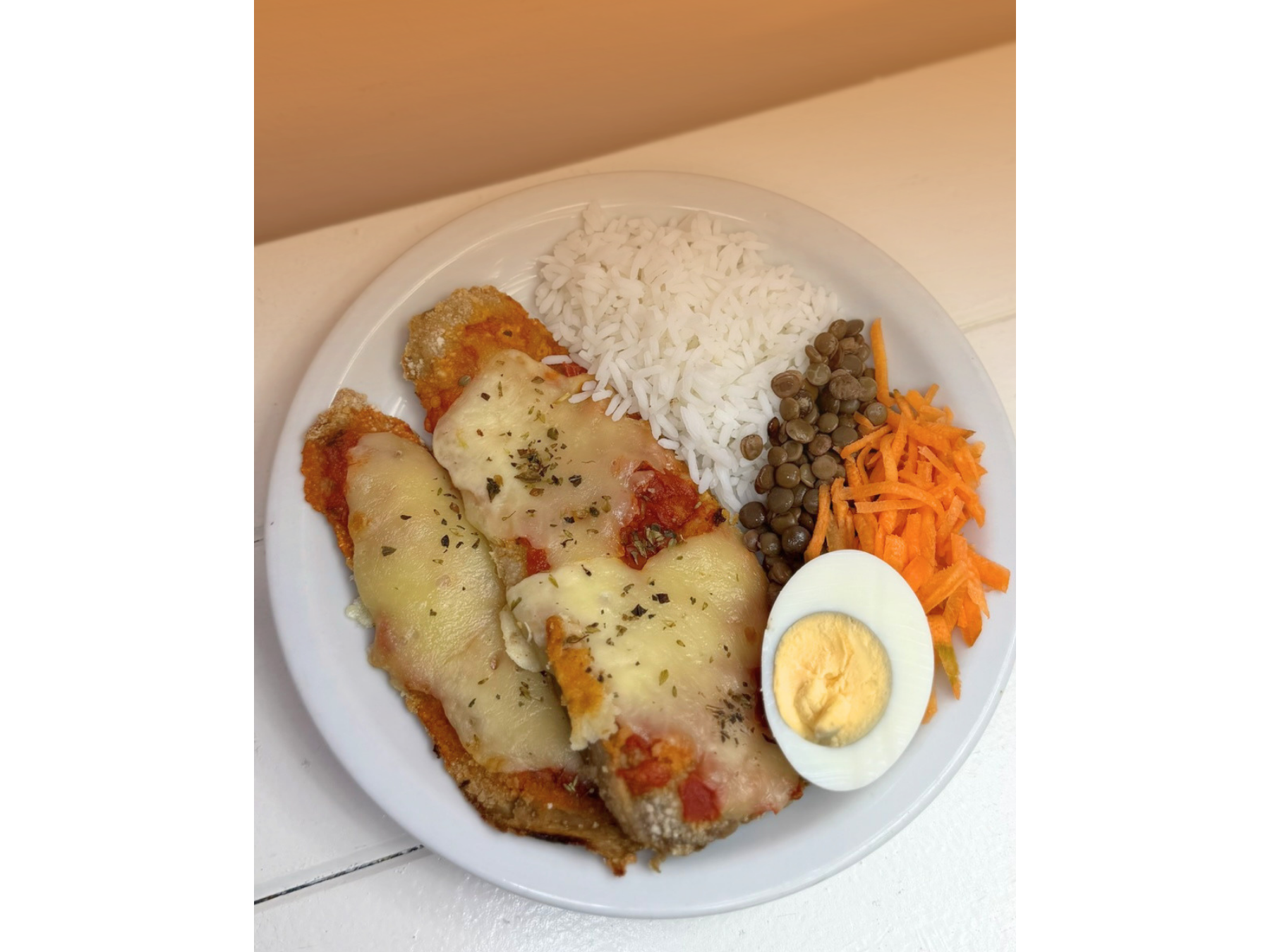 Milanesas de Berenjena con Ensalada